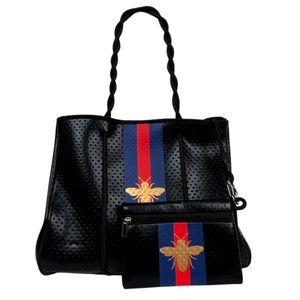 Parker & Hyde Queen Bee Neoprene Tote
